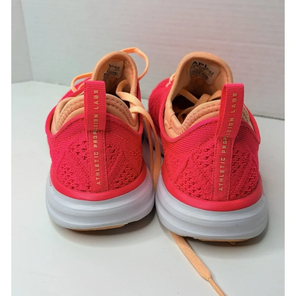 APL Techloom Phantom Running Shoes Size 8 Pink White Running Athleisure Gym